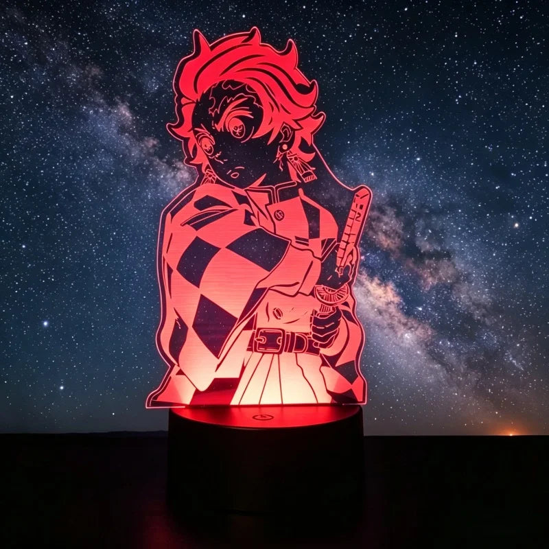 Lampe 3D Demon Slayer – vue 13