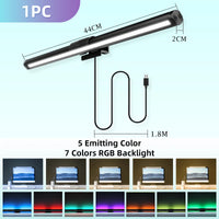 Barre lumineuse écran 44 cm – version RGB avec sept couleurs de rétroéclairage