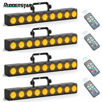 Barre LED RGBW pour éclairage mural, lot de 4, DMX, 36 ou 200 W