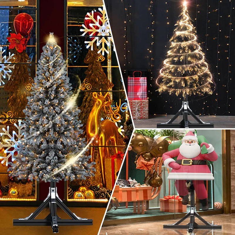 Ventilateur holographique 3D – décors de Noël en hologramme