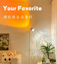 Lampadaire LED double face – vue 10