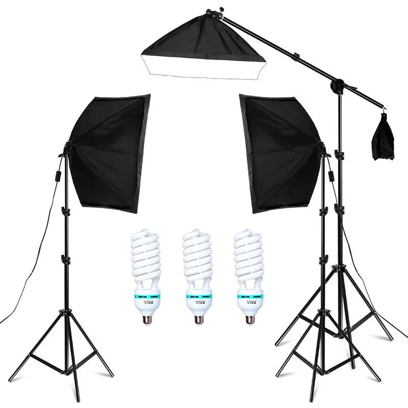 Kit éclairage continu softbox 50x70 cm – vue 18