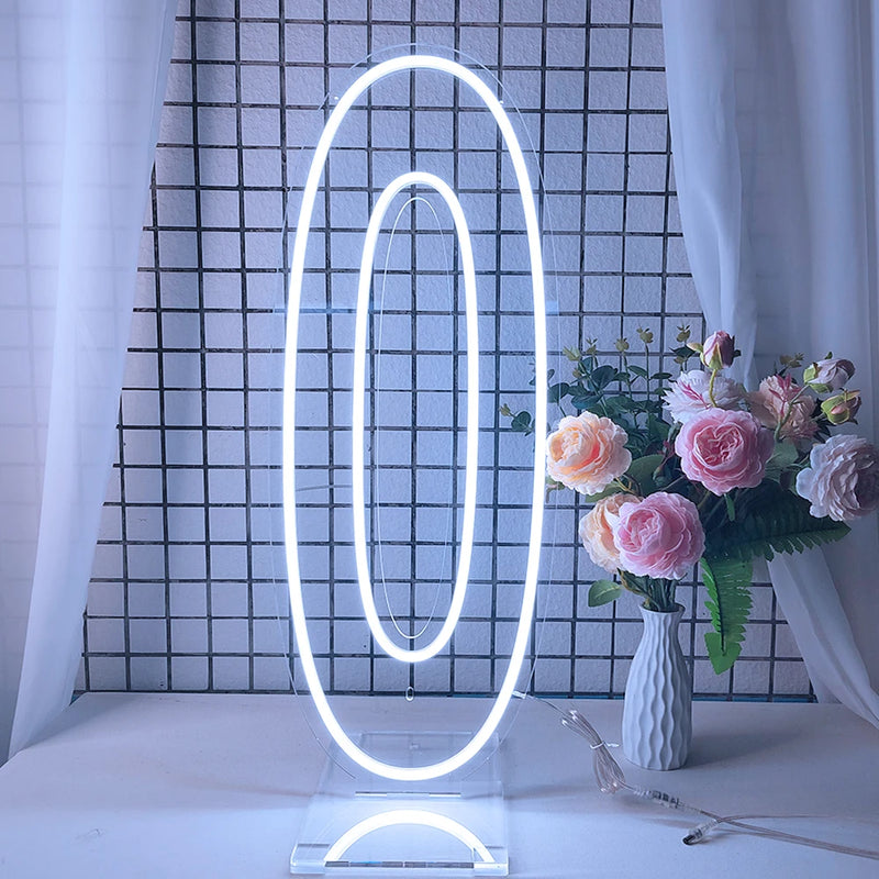 Chiffres lumineux géants néon LED – vue 5