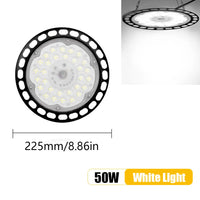 Cloche LED industrielle UFO 50 à 300 W, IP66, 6000 K ou 4000 K
