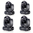 Lyre LED beam et spot 120 W à 8 gobos, à l'unité ou par lot