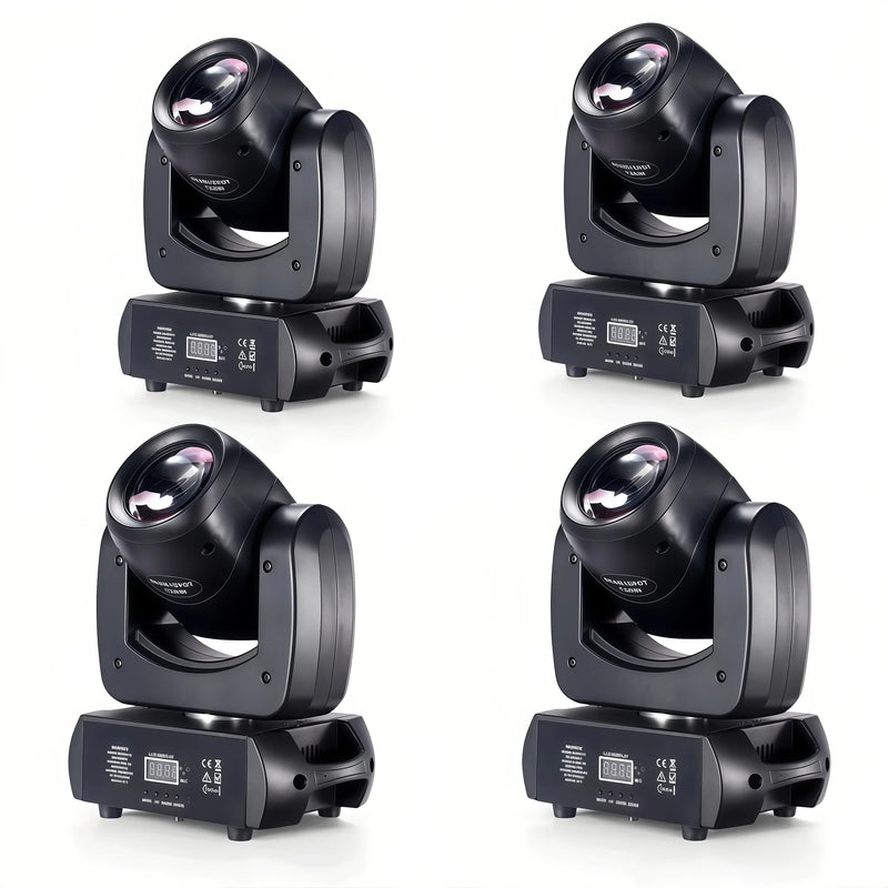 Lyre LED beam et spot 120 W à 8 gobos, à l'unité ou par lot