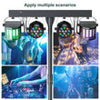 Kit jeux de lumière DJ 2 PAR LED et 2 derbys avec sac en option