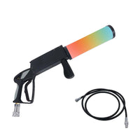 Canon à CO2 portatif LED 7 couleurs, jet 8 à 10 m