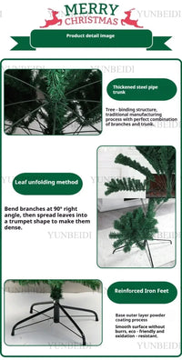 Sapin de Noël artificiel en PVC – vue 34