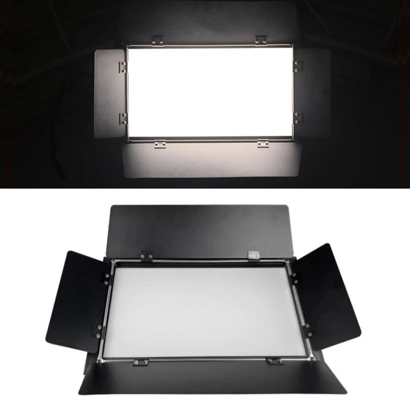 Lumière douce tricolore 200 W DMX, 3200-6200 K, pour studio, vidéo et scène, 1 ou 2 projecteurs