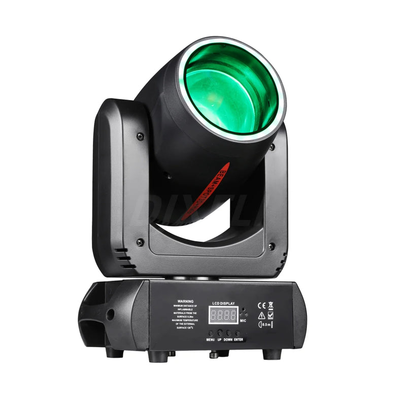 Lyre LED beam spot 3D et halo – vue 11