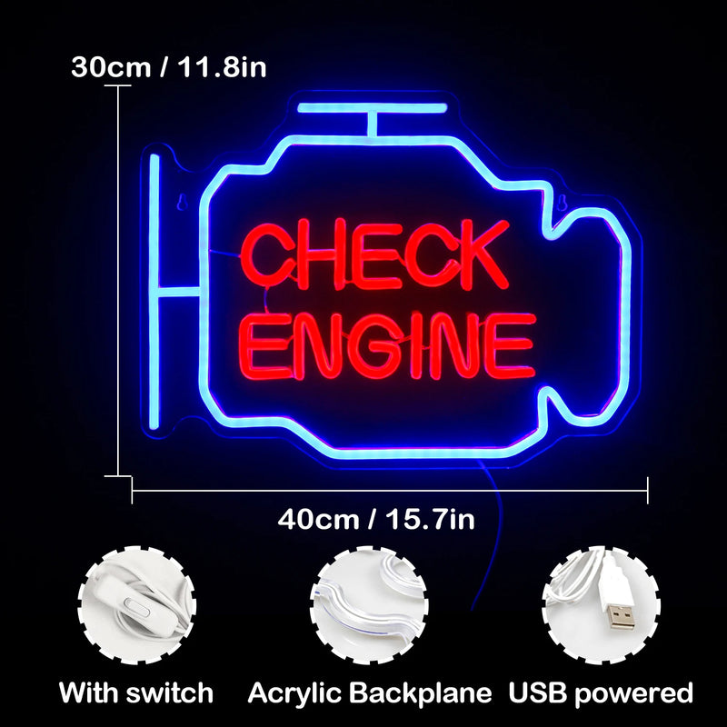 Néon LED USB pour garage – vue 12