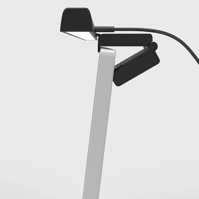 Barre lumineuse écran 50 cm – support pivotant fixé à l'arrière de l'écran, vu de côté