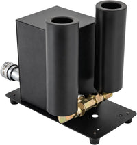 Machine à jet de CO2 à double tube – raccord rapide et tuyau haute pression