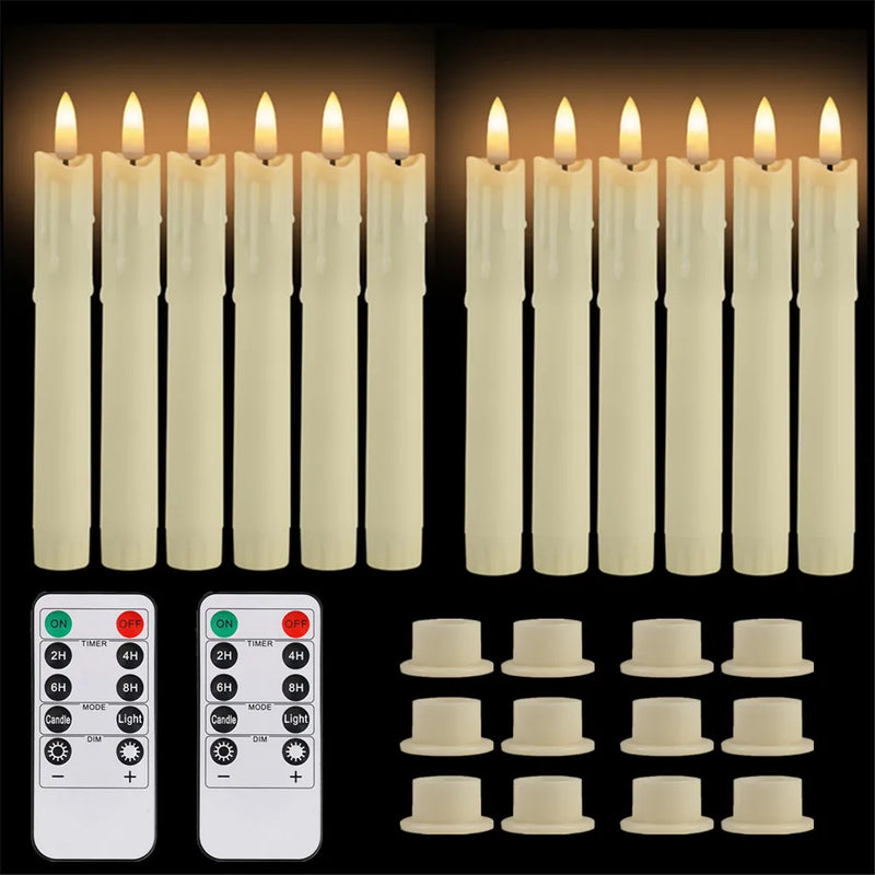 Bougies LED coniques – vue 24