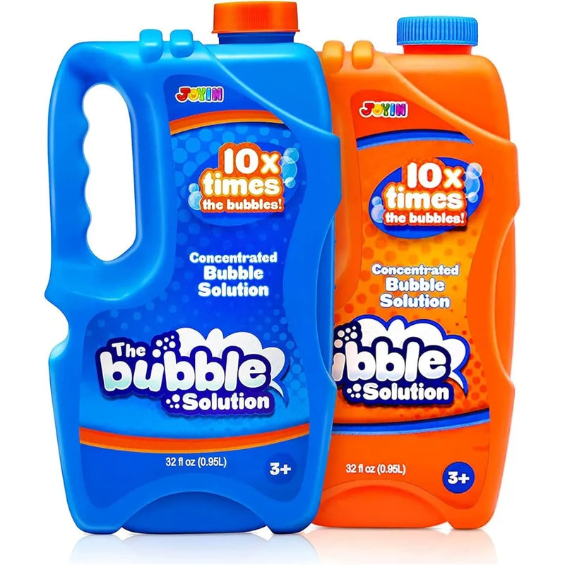 Solution concentrée pour machine à bulles, 2 bouteilles de 0,95 L, jusqu'à 19 litres de liquide