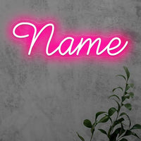 Néon prénom personnalisé avec cœur ou couronne – vue 17