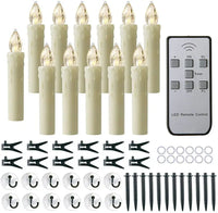 Bougies LED ivoire avec télécommande – vue 14