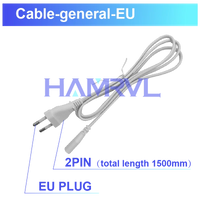 Éclairage hexagonal à la pièce – câble d'alimentation, prise européenne