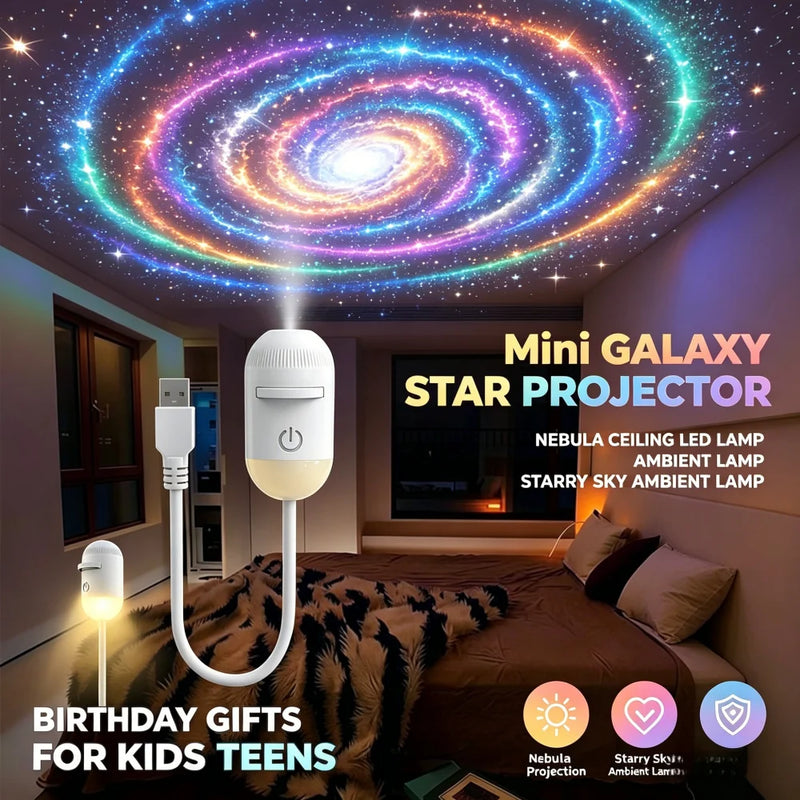 Mini projecteur galaxie USB – vue 24