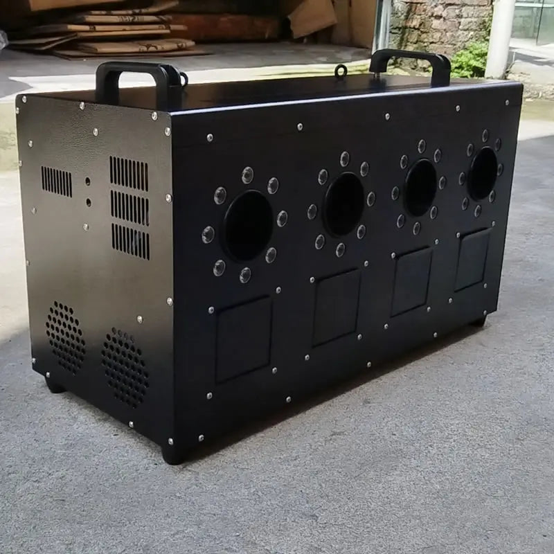 Machine à bulles de fumée 3000 W à 4 trous ou 1500 W à 2 trous, LED RGBW, DMX512