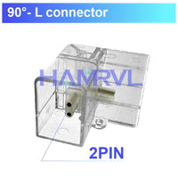 Éclairage hexagonal à la pièce – connecteur en L à 90°