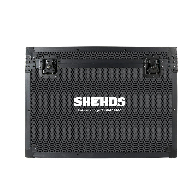 Flight case pour 2 lyres wash ou beam 7R, à roulettes