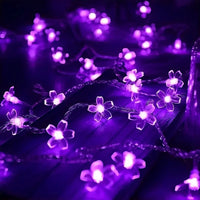 Guirlande lumineuse fleurs de cerisier 10 m – vue 12