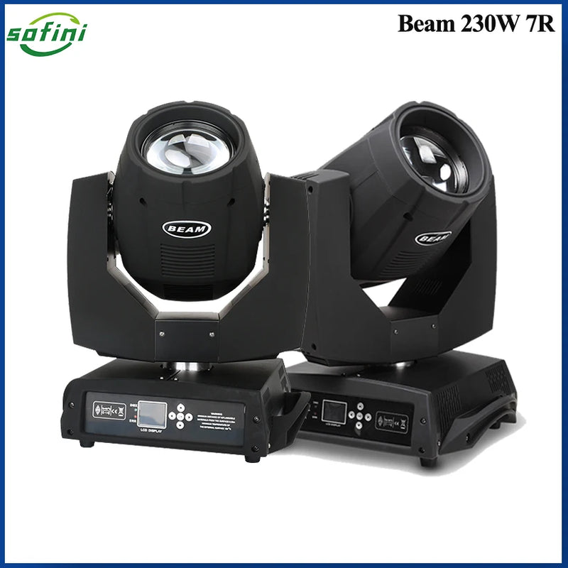 Lyres beam 7R 230 W – deux lyres côte à côte