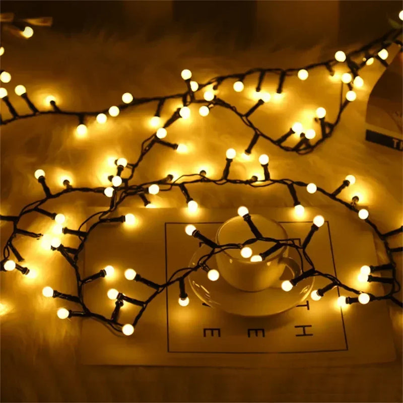 Guirlande de Noël à boules LED – vue 23