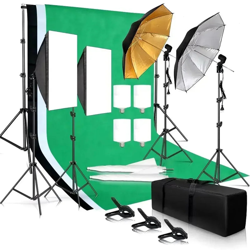 Kit éclairage studio photo – vue 7