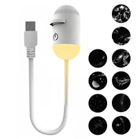 Mini projecteur d'étoiles galactiques USB – lampe et 10 films