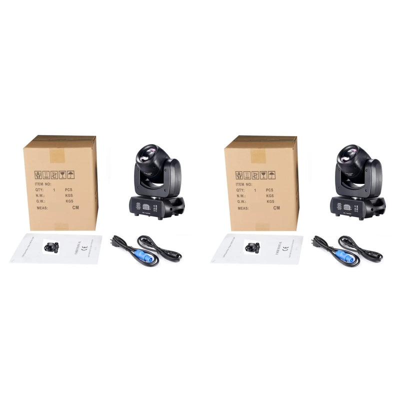 Lyre LED beam et spot 120 W à 8 gobos, à l'unité ou par lot