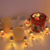Guirlande sapin lumineuse boules à neige – vue 23