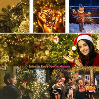 Guirlande de Noël à grappes de LED – vue 32