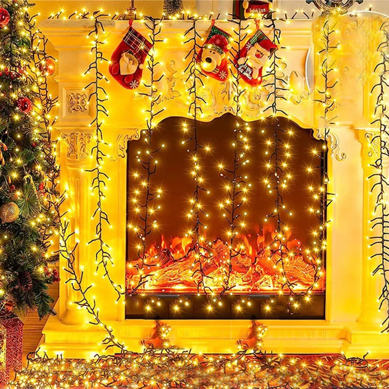 Guirlande de Noël à grappes de LED – vue 25