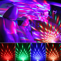 Mini boule disco LED rechargeable – effet lumineux dans un espace fermé