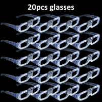 Lots de lunettes, bracelets et bagues lumineux LED blancs pour mariage, de 20 à 50 pièces