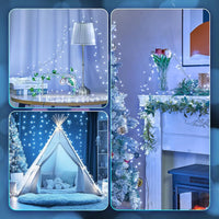 Guirlande lumineuse sapin en fil de cuivre – vue 9