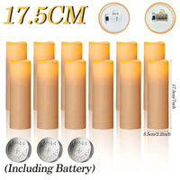 Bougies pilier LED ivoire – vue 25