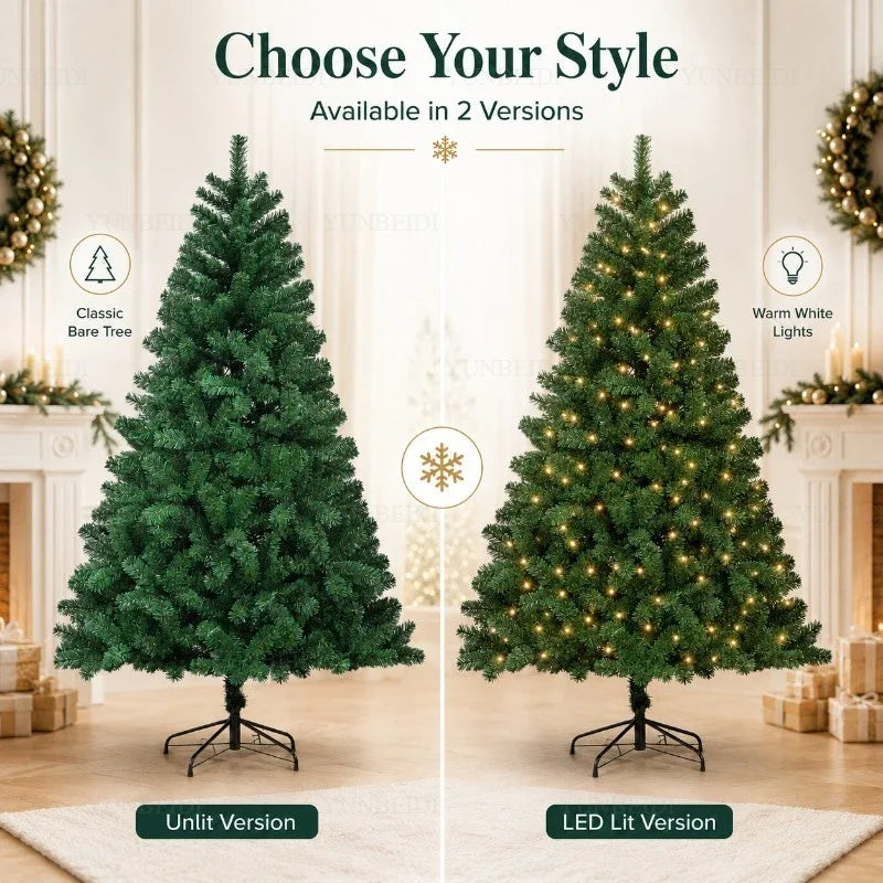 Sapin de Noël artificiel en PVC – vue 24