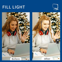 Lampe vidéo LED à clip – vue 7
