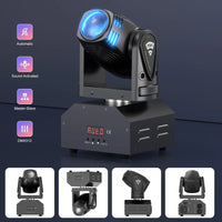 Mini lyre beam LED RGBW 4 en 1, DMX 11 ou 13 canaux, 2,3 kg