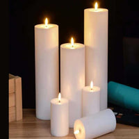 Bougies pilier LED géantes – vue 13