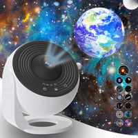 Projecteur galaxie veilleuse, 13 disques de film, minuterie, USB-C