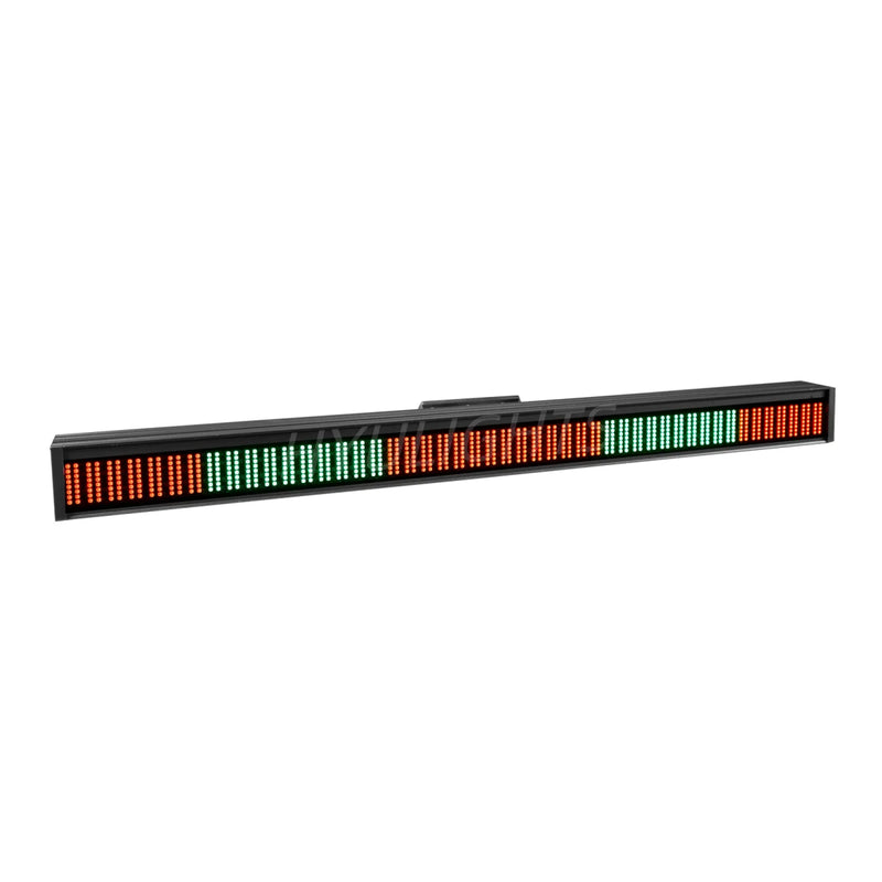 Barre LED stroboscope pixel – zones rouges et vertes allumées