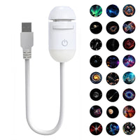 Mini projecteur ciel étoilé capsule USB – capsule et les 24 films de la formule à 24 films