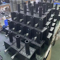 Canon à CO2 – plusieurs machines alignées