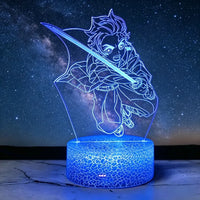 Lampe 3D Demon Slayer – vue 17