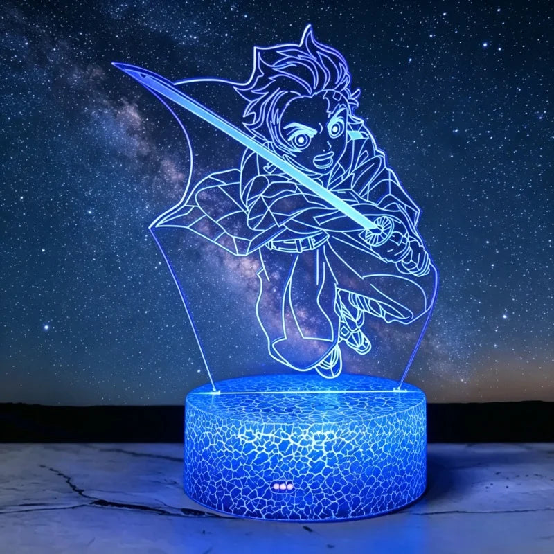 Lampe 3D Demon Slayer – vue 17